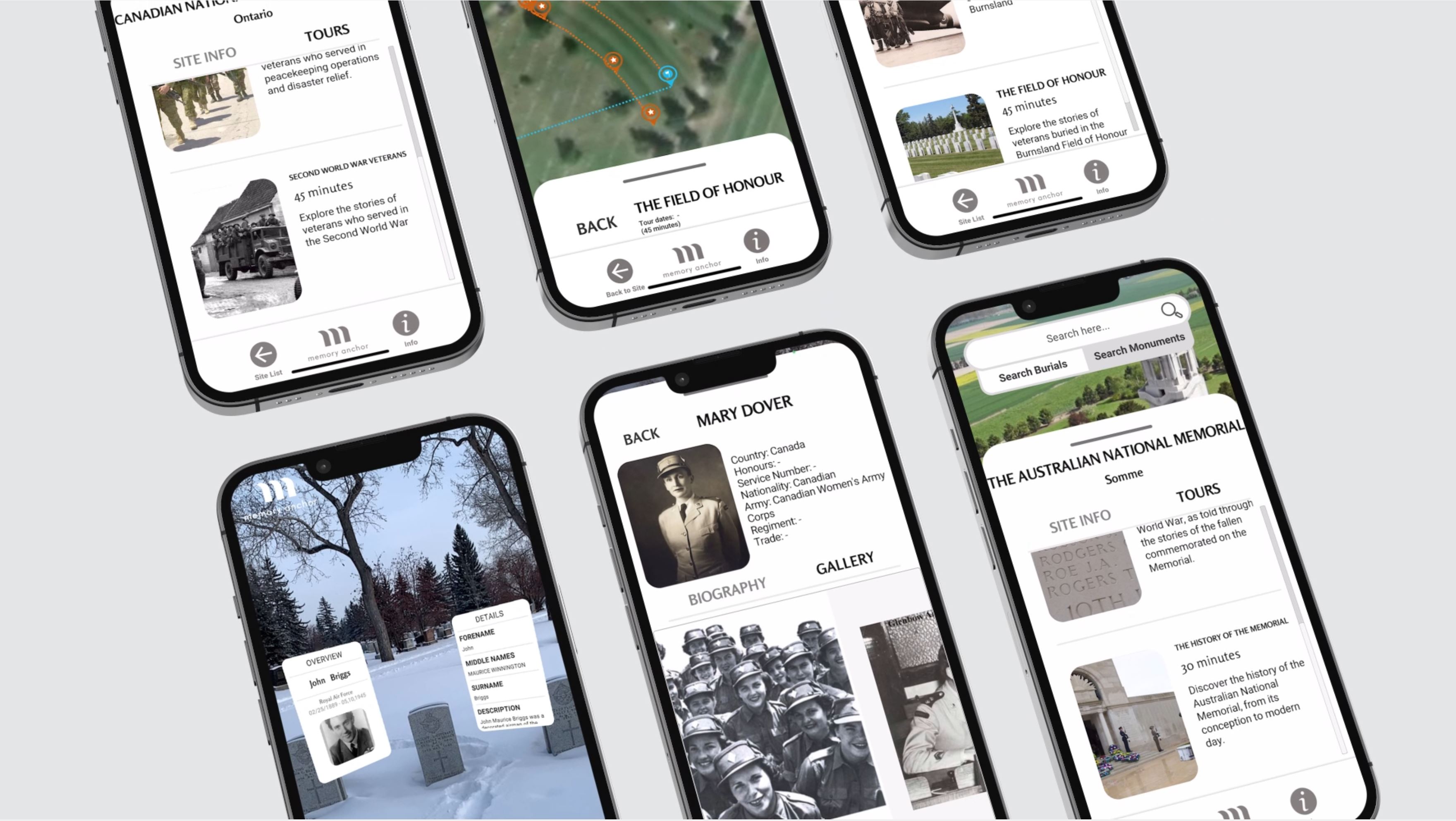 screenshot of Memory Anchor